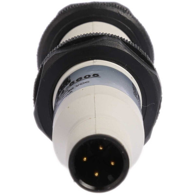 RS PRO Capacitive Barrel-Style Proximity Sensor, M18 x 1, 5 mm Detection, NPN Output, 10 → 30 V dc, IP67