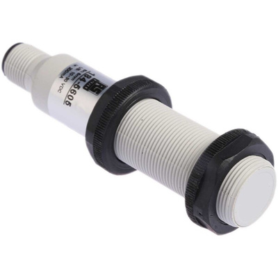 RS PRO Capacitive Barrel-Style Proximity Sensor, M18 x 1, 5 mm Detection, NPN Output, 10 → 30 V dc, IP67