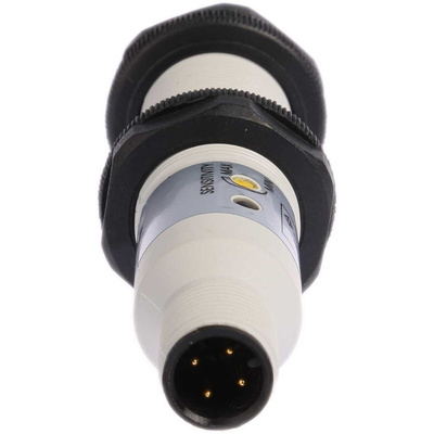 RS PRO Capacitive Barrel-Style Proximity Sensor, M18 x 1, 8 mm Detection, NPN Output, 10 → 30 V dc, IP67