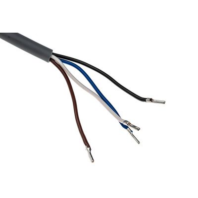 RS PRO Capacitive Barrel-Style Proximity Sensor, M30 x 1.5, 15 mm Detection, NPN Output, 10 → 30 V dc, IP67