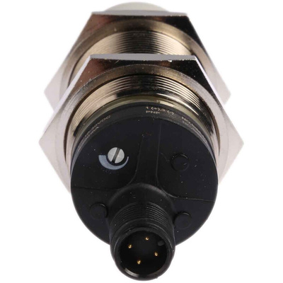 RS PRO Capacitive Barrel-Style Proximity Sensor, M30 x 1.5, 15 mm Detection, PNP Output, 10 → 30 V dc, IP67