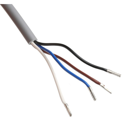 RS PRO Capacitive Barrel-Style Proximity Sensor, M30 x 1.5, 15 mm Detection, PNP Output, 10 → 30 V dc, IP67