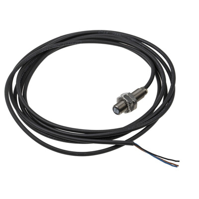 RS PRO Inductive Barrel-Style Proximity Sensor, M8 x 1, 2 mm Detection, PNP Output, 10 → 30 V dc, IP68