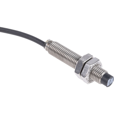 RS PRO Inductive Barrel-Style Proximity Sensor, M8 x 1, 4 mm Detection, PNP Output, 10 → 30 V dc, IP68