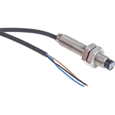 RS PRO Inductive Barrel-Style Proximity Sensor, M8 x 1, 4 mm Detection, PNP Output, 10 → 30 V dc, IP68