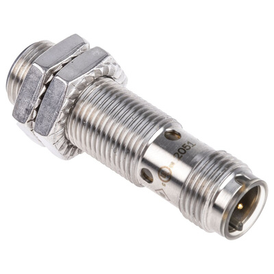RS PRO Inductive Barrel-Style Proximity Sensor, M12 x 1, 4 mm Detection, PNP Output, 10 → 30 V dc, IP68