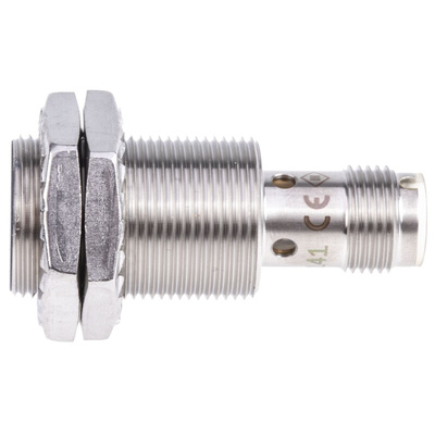 RS PRO Inductive Barrel-Style Proximity Sensor, M18 x 1, 8 mm Detection, PNP Output, 10 → 30 V dc, IP68