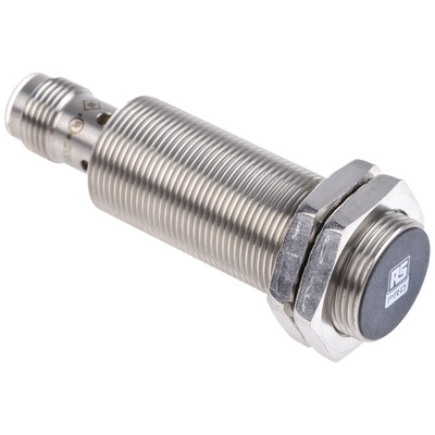 RS PRO Inductive Barrel-Style Proximity Sensor, M18 x 1, 8 mm Detection, PNP Output, 10 → 30 V dc, IP68