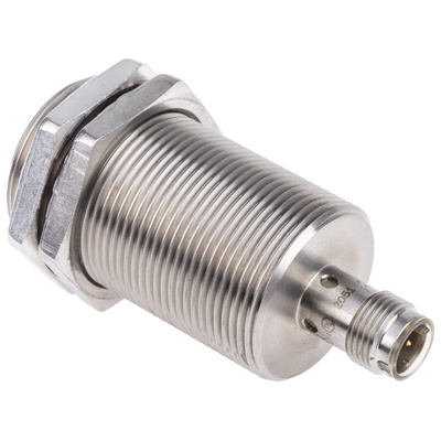 RS PRO Inductive Barrel-Style Proximity Sensor, M30 x 1.5, 15 mm Detection, PNP Output, 10 → 30 V dc, IP68
