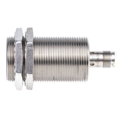 RS PRO Inductive Barrel-Style Proximity Sensor, M30 x 1.5, 15 mm Detection, PNP Output, 10 → 30 V dc, IP68