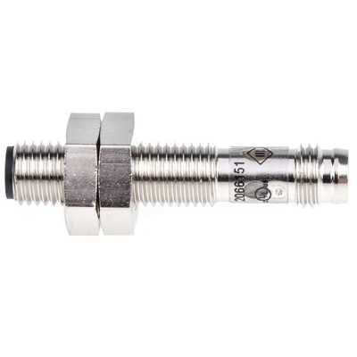 RS PRO Inductive Barrel-Style Proximity Sensor, M8 x 1, 2 mm Detection, PNP Output, 10 → 30 V dc, IP68