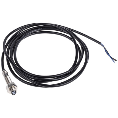RS PRO Inductive Barrel-Style Proximity Sensor, M8 x 1, 2 mm Detection, PNP Output, 10 → 30 V dc, IP68