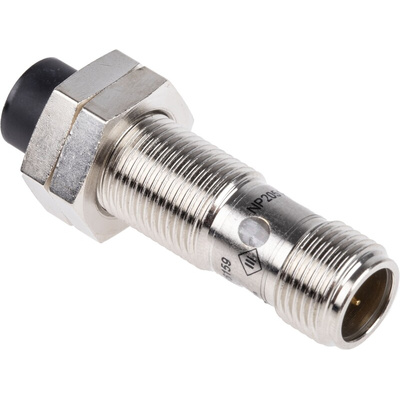 RS PRO Inductive Barrel-Style Proximity Sensor, M12 x 1, 8 mm Detection, PNP Output, 10 → 30 V dc, IP68