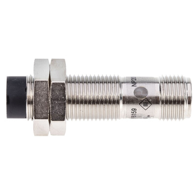 RS PRO Inductive Barrel-Style Proximity Sensor, M12 x 1, 8 mm Detection, PNP Output, 10 → 30 V dc, IP68