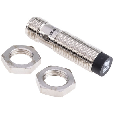 RS PRO Inductive Barrel-Style Proximity Sensor, M12 x 1, 8 mm Detection, PNP Output, 10 → 30 V dc, IP68