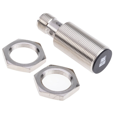 RS PRO Inductive Barrel-Style Proximity Sensor, M18 x 1, 8 mm Detection, PNP Output, 10 → 30 V dc, IP68