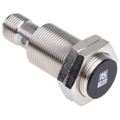 RS PRO Inductive Barrel-Style Proximity Sensor, M18 x 1, 8 mm Detection, PNP Output, 10 → 30 V dc, IP68