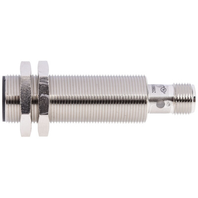 RS PRO Inductive Barrel-Style Proximity Sensor, M18 x 1, 8 mm Detection, PNP Output, 10 → 30 V dc, IP68