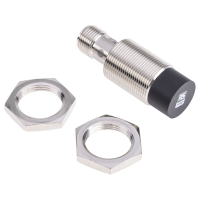 RS PRO Inductive Barrel-Style Proximity Sensor, M18 x 1, 20 mm Detection, PNP Output, 10 → 30 V dc, IP68