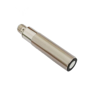 RS PRO Ultrasonic Barrel-Style Proximity Sensor, M18 x 1, 1000 mm Detection, PNP Output, IP67