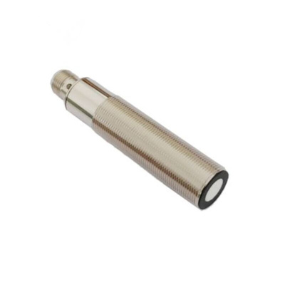 RS PRO Ultrasonic Barrel-Style Proximity Sensor, M18 x 1, 300 mm Detection, 4 → 20 mA Output, IP67