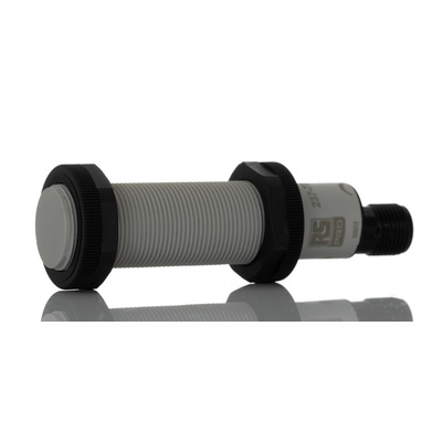 RS PRO Capacitive Barrel-Style Proximity Sensor, M18 x 1, 8 mm Detection, NPN/PNP Output, IP67