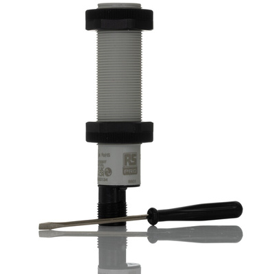 RS PRO Capacitive Barrel-Style Proximity Sensor, M18 x 1, 8 mm Detection, NPN/PNP Output, IP67
