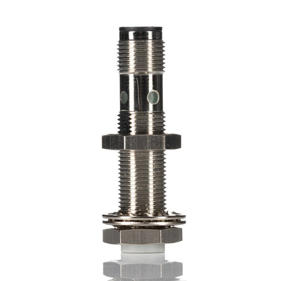 RS PRO Inductive Barrel-Style Proximity Sensor, M12 x 1, 8 mm Detection, NPN/PNP Output, IP67