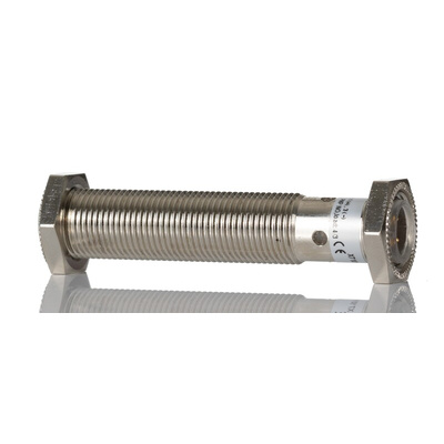 RS PRO Inductive Barrel-Style Proximity Sensor, M12 x 1, 4 mm Detection, PNP Output, 10 to 30 V dc, IP67