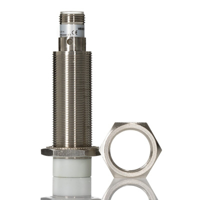 RS PRO Inductive Barrel-Style Proximity Sensor, M18 x 1, 8 mm Detection, PNP Output, 10 → 30 V dc, IP67