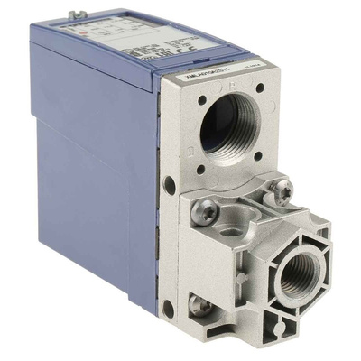 Telemecanique Sensors Pressure Sensor, 0.6bar Min, 10bar Max, Relay Output, Differential Reading