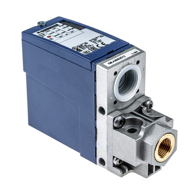 Telemecanique Sensors Pressure Sensor, 20bar Min, 300bar Max, Relay Output, Differential Reading
