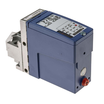 Telemecanique Sensors Pressure Sensor, 1bar Min, 20bar Max, Relay Output, Differential Reading