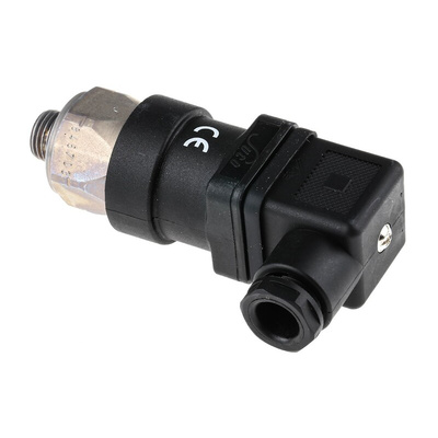 Suco 0184 Series Pressure Sensor, 0.3bar Min, 1.5bar Max, Relay Output