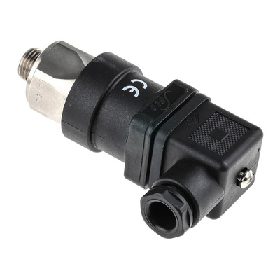 Suco 0184 Series Pressure Sensor, 1bar Min, 10bar Max, Relay Output