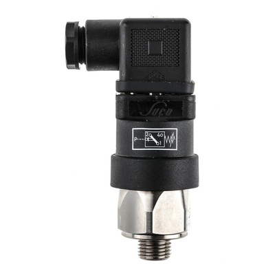 Suco 0184 Series Pressure Sensor, 1bar Min, 10bar Max, Relay Output