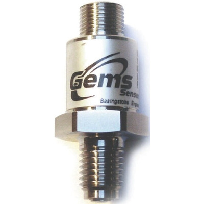 Gems Sensors Pressure Sensor, 0bar Min, 1600bar Max, Analogue Output, Relative Reading