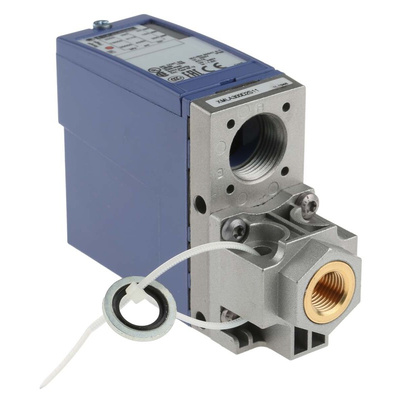 Telemecanique Sensors Pressure Sensor, 22bar Min, 300bar Max, Relay Output, Differential Reading