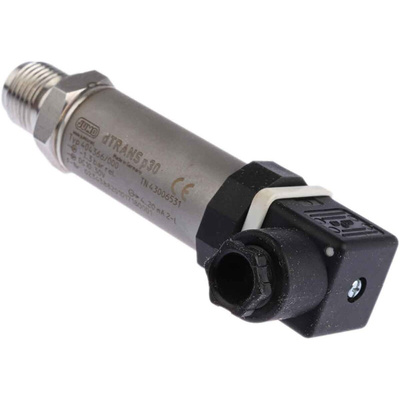 Jumo Pressure Sensor, -1bar Min, 3bar Max, Relative Reading