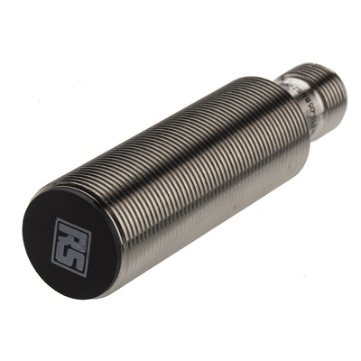 RS PRO Inductive Barrel-Style Proximity Sensor, M18 x 1, 5 mm Detection, NPN Output, 10 → 30 V dc, IP67