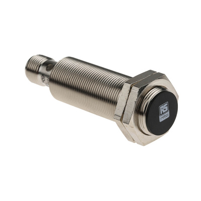 RS PRO Inductive Barrel-Style Proximity Sensor, M18 x 1, 5 mm Detection, PNP Output, 10 → 30 V dc, IP67