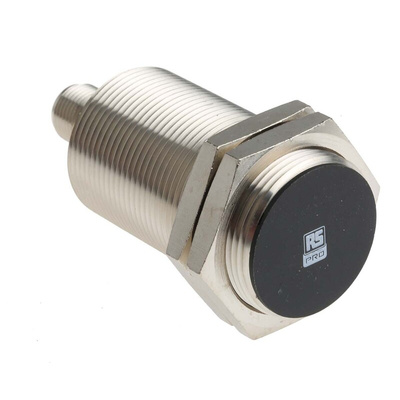 RS PRO Inductive Barrel-Style Proximity Sensor, M30 x 1.5, 10 mm Detection, NPN Output, 10 → 30 V dc, IP67