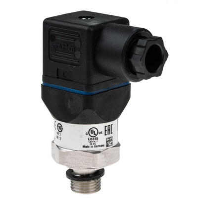 WIKA Pressure Transmitter, 0bar Min, 25bar Max