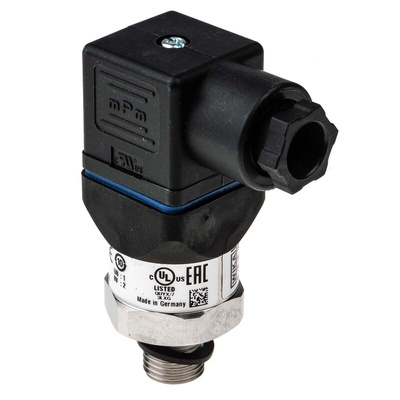 WIKA A-10 Series Pressure Sensor, 0bar Min, 40bar Max, Current Output, Relative Reading