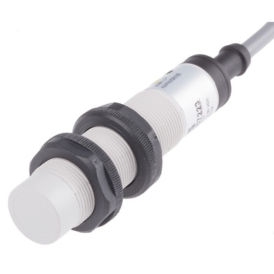 RS PRO Capacitive Barrel-Style Proximity Sensor, M18 x 1, 8 mm Detection, NPN Output, 10 → 30 V dc, IP67