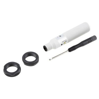 RS PRO Capacitive Barrel-Style Proximity Sensor, M18 x 1, 5 mm Detection, PNP Output, 10 → 30 V dc, IP67