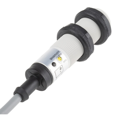 RS PRO Capacitive Barrel-Style Proximity Sensor, M18 x 1, 5 mm Detection, 20 → 250 V ac, IP67