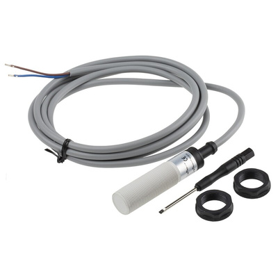 RS PRO Capacitive Barrel-Style Proximity Sensor, M18 x 1, 5 mm Detection, 20 → 250 V ac, IP67