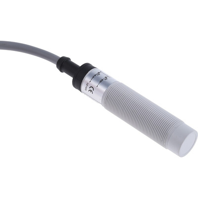RS PRO Capacitive Barrel-Style Proximity Sensor, M18 x 1, 8 mm Detection, 20 → 250 V ac, IP67