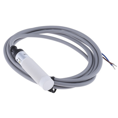 RS PRO Capacitive Barrel-Style Proximity Sensor, M18 x 1, 8 mm Detection, 20 → 250 V ac, IP67